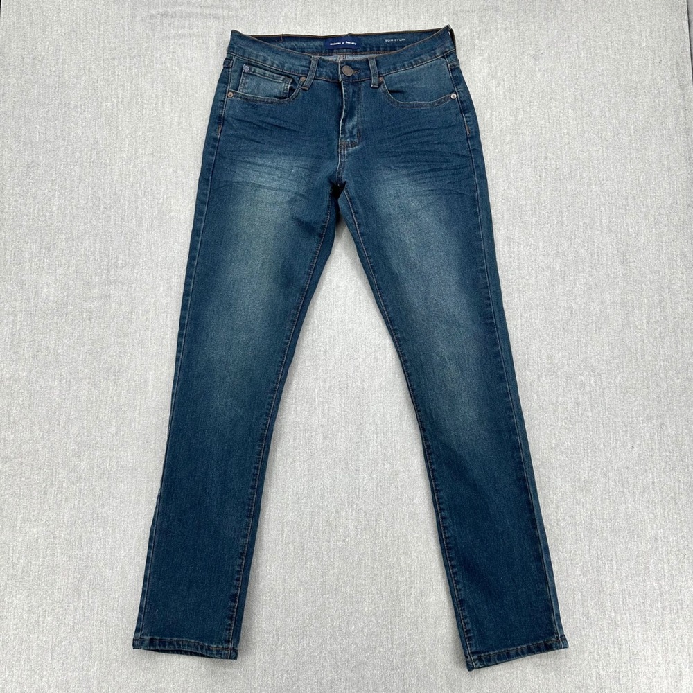 Articles of Society Jeans Mens 30x32 Blue Slim Dylan Dark Wash Stretch Denim